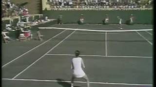 Rosie Casals vs. Virginia Wade - 1975 CBS Pressure Point