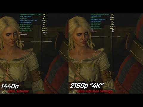 Witcher 3: Wild Hunt (2015) - I5 6500 / GTX 1070 