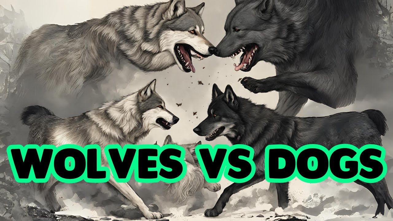 Wolves Vs Dogs Wolves vs Dogs Unleashing the Truth - YouTube