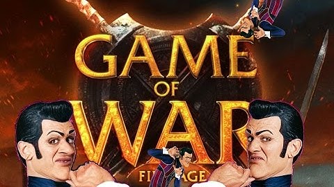 The Game of War ad ft. TheLegend27 but every "TheLegend27" is replaced by we are number one.