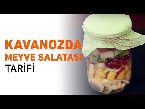 Kavanozda Meyve Salatası Tarifi