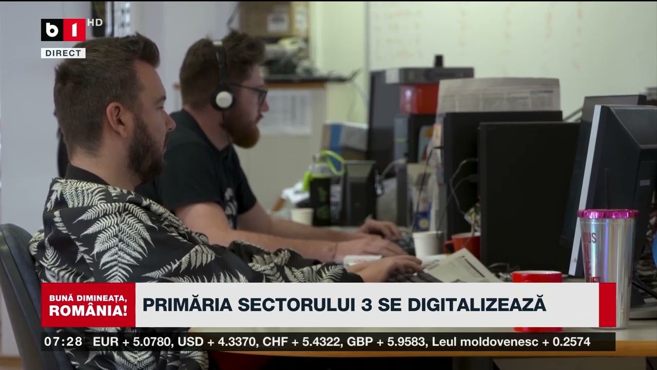 PRIMĂRIA SECTORULUI 3 SE DIGITALIZEAZĂ_Știri B1TV_30 iunie 2025