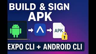 Build & sign your Expo React Native app for Play Store — no EAS, no Android Studio UI.Just CLI