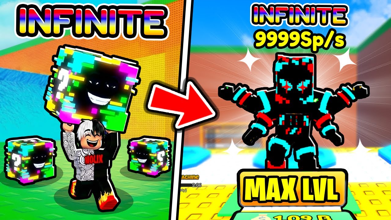 DOSTAŁEM INFINITE LUCKY BLOCK I STAŁO SIĘ TO... w TSUNAMI BRAINROTÓW (ROBLOX)