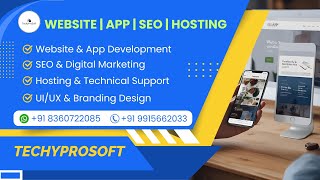 Website Design Company in Badagaon | App Development Company in Badagaon | TechyProSoft