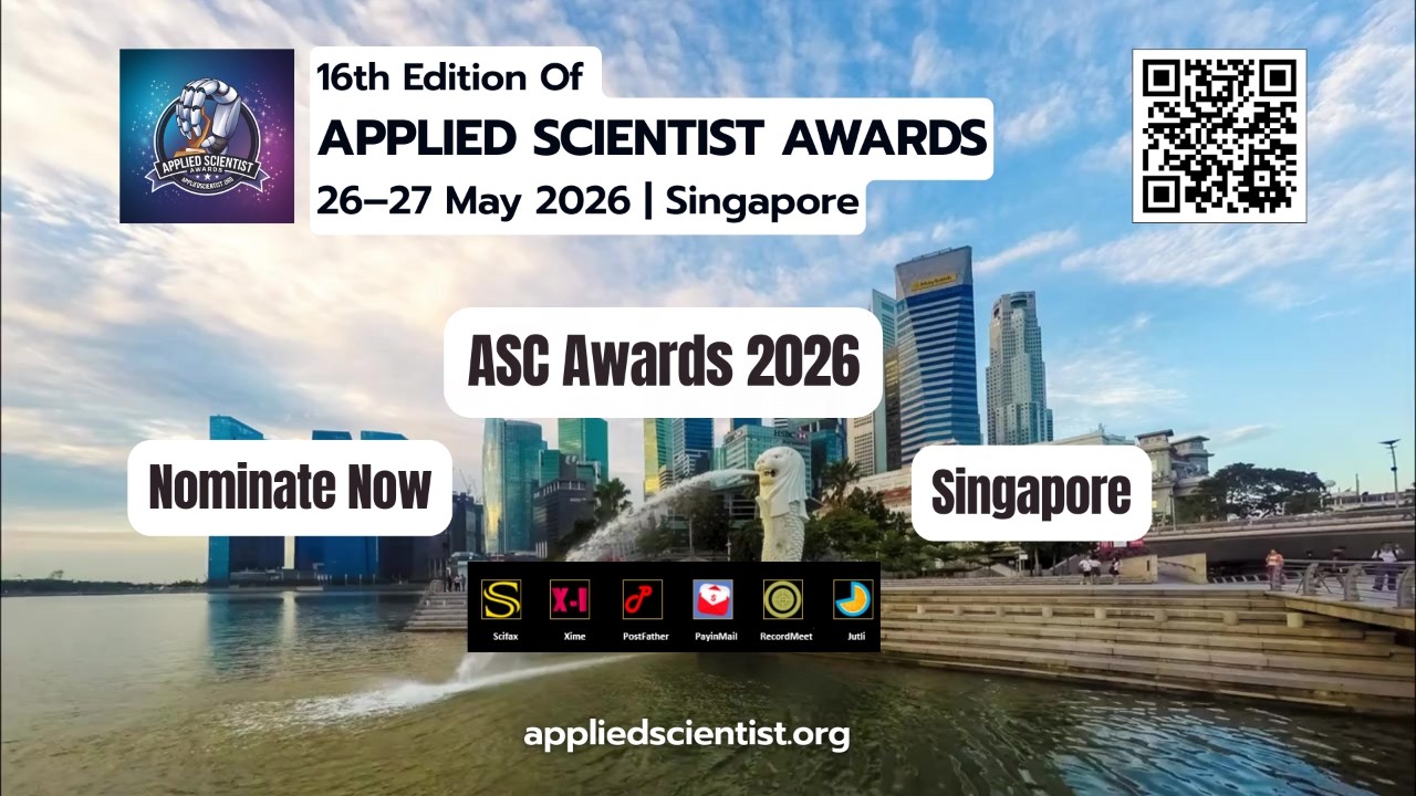 16th Edition of Applied Scientist Awards | 26-27 May 2026 | Singapore, Singapore