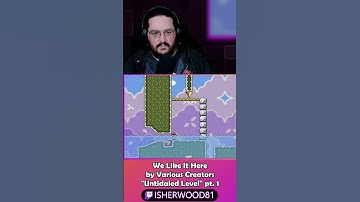 Untidaled Level pt. 1 from We Like It Here (SMW Kaizo) | #shorts