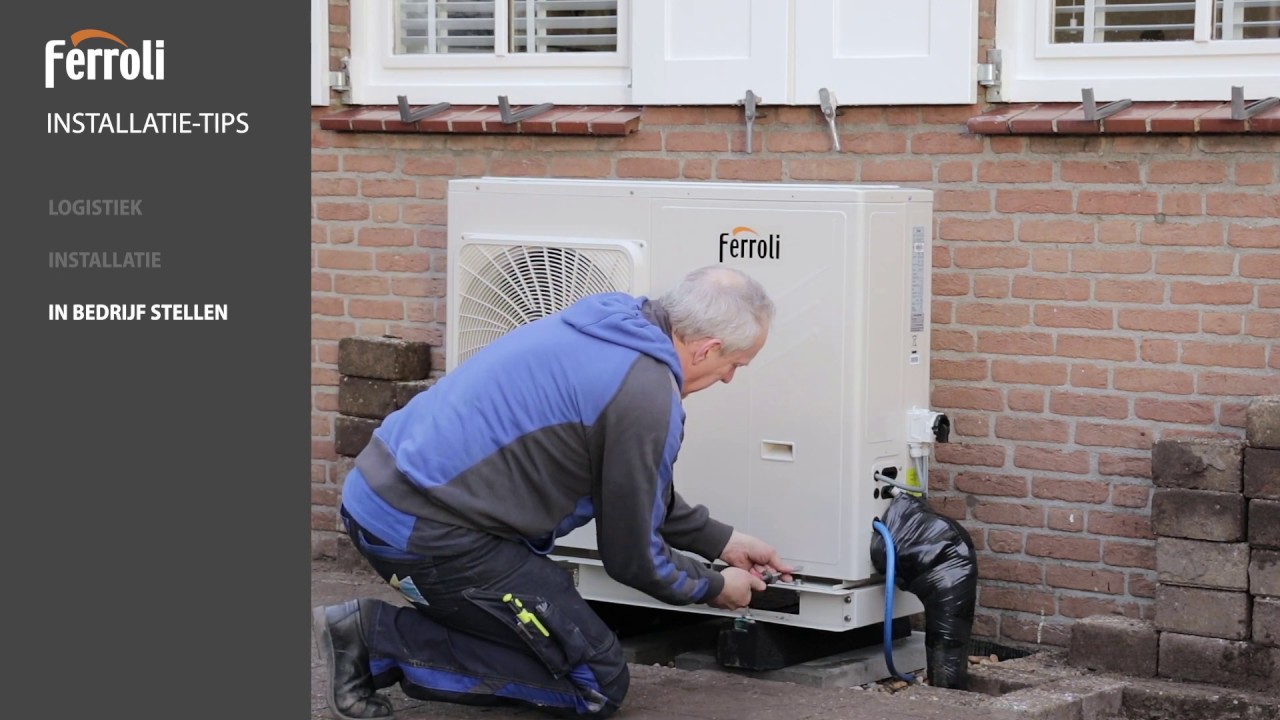 Ferroli RVL I PLUS warmtepomp instructie video