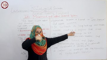 Heritage College BS Zoology 4th Semester Lecture No.7 Animal Form & Function II