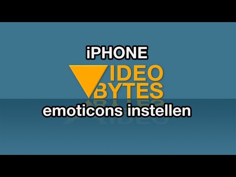 Video: Emoticons Instellen
