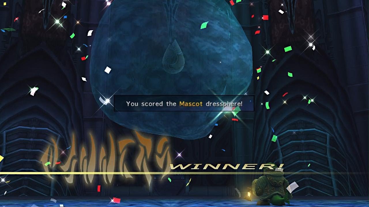 FINAL FANTASY X2 HD Remaster Finally Mascot Dressphere ♥️😍