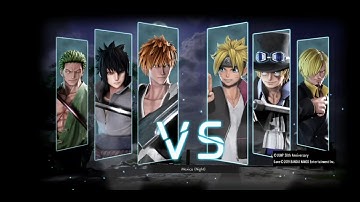 Jump Force | Original  Zoro, Sasuke, Ichigo vs Boruto, Sabo, Sanji