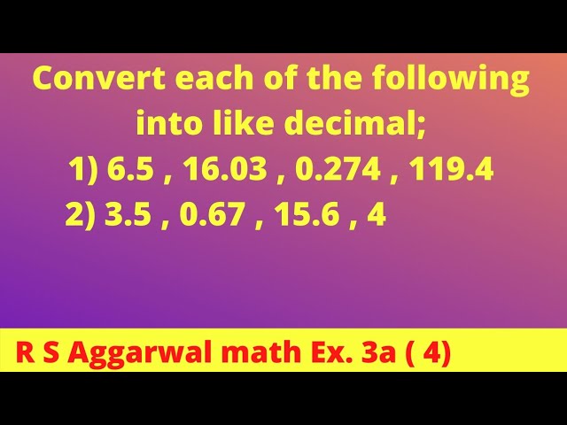 Solved Rearrange the following decimals and add. (Round your