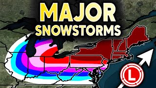 Models Show 6 Major Winter Storms... Snowiest Pattern in Over 10 Years?