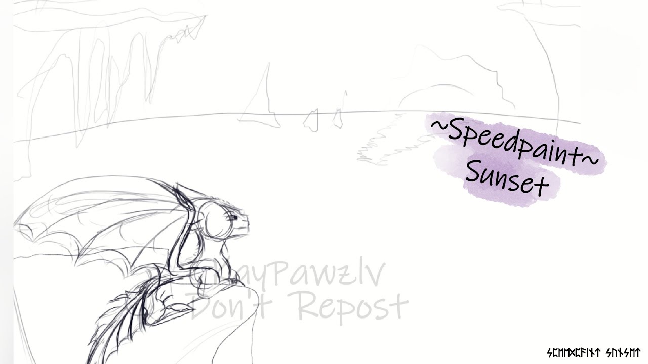 [Speedpaint] Sunset - Clip Studio Paint Pro - YouTube