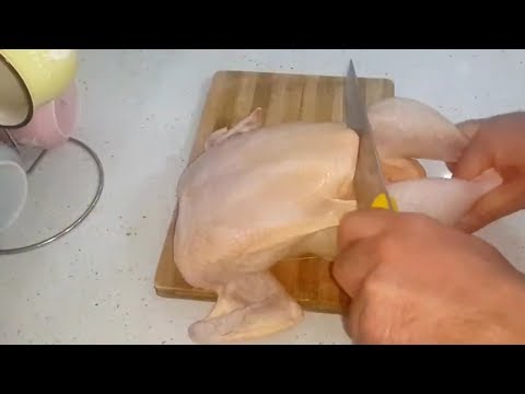 Bütün tavuk nasıl parçalanır / 10 liralık tavuk nasıl 30 lira olur.