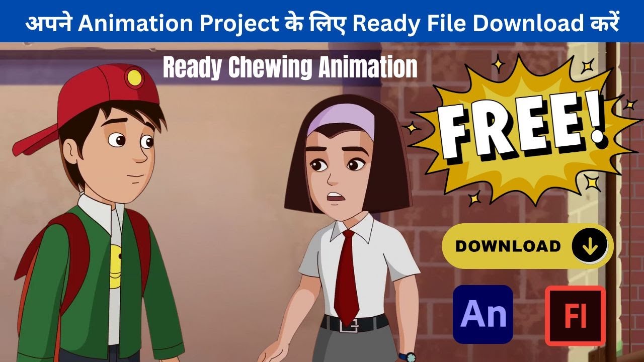 Free Download Character Chewing Animation | Free Download Ready Animate ...