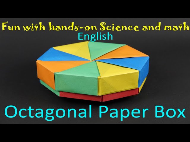 ⁣Octagonal Paper Box | English