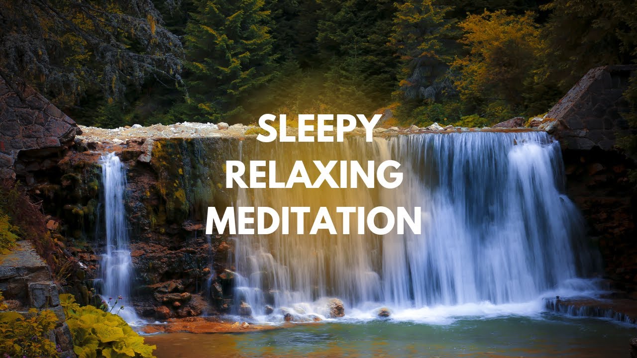 Meditation for Improved Sleep: A Natural and Effective Solution | Relaxing Forest Water