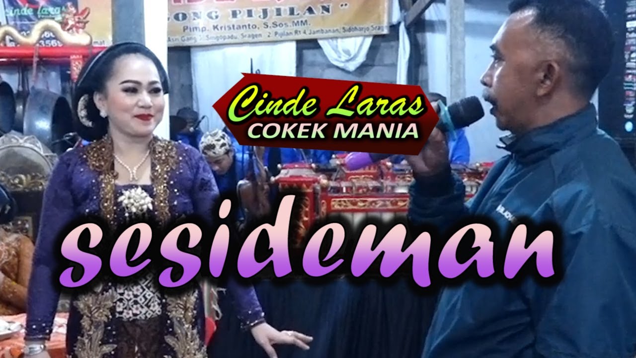 cokek sragen CINDE LARAS 2023 Sesideman sinden ayu RIRIK