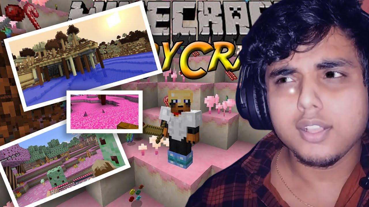 Minecraft: CANDY CREATURES MOD (A WORLD FILLED WITH CANDY MOBS, BOSSES, AND BLOCKS) Mod gamerboy2.0