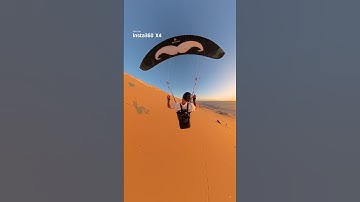 Gliding Into the Horizon 🪂🌅｜Insta360 X4