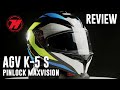 Review casco de moto AGV K-5 S MaxVision, ¡RENOVADO! ✊🔝