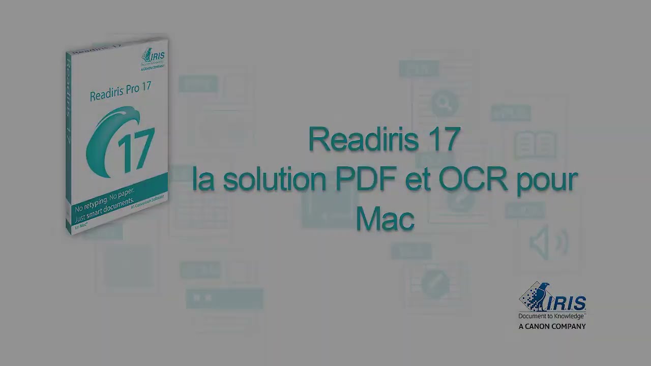 Readiris 17 Mac - Comment convertir en Excel