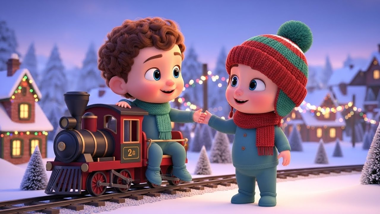 Xmas Fun Train Ride 🎄🚂 Fun Holiday Song for Kids | Christmas Adventure