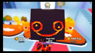 OMG!!! Hatched Exclusive Huge Hell Rock in Pet Simulator X New Update!