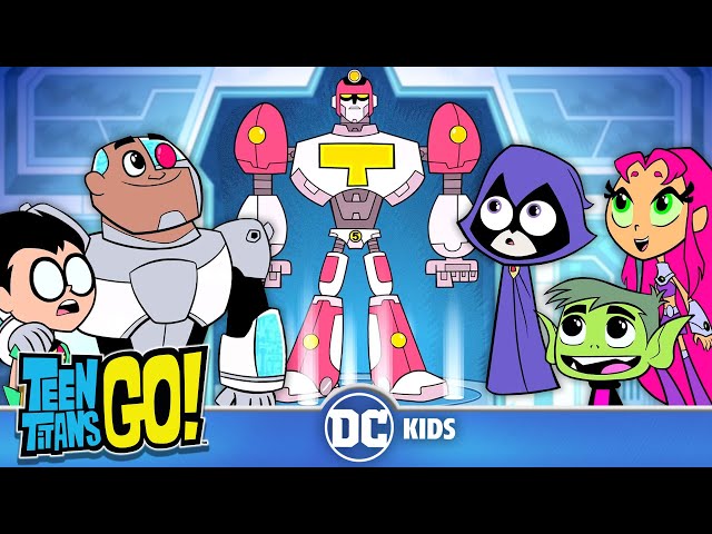 Titan Robot Assemble! 🤖 | Teen Titans Go! | @dckids class=