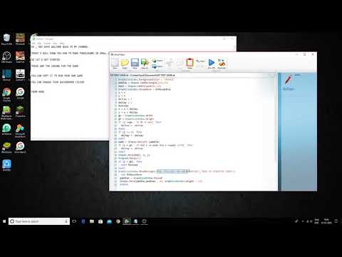 CODING OF PADDLE GAME IN( SMALL BASIC)