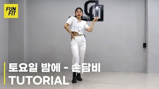 [튜토리얼 Tutorial] 손담비 SON DAM BI - 토요일 밤에 Saturday Night | 거울모드 Mirrored Mode