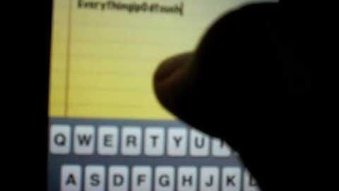 A First Look at the New 3.0 Firmware For the iPhone/iPod Touch