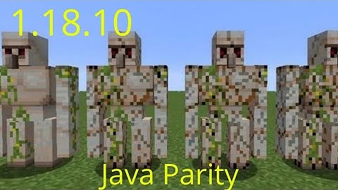 Minecraft 1.18.10 is OUT NOW! With some new features (Java parity)