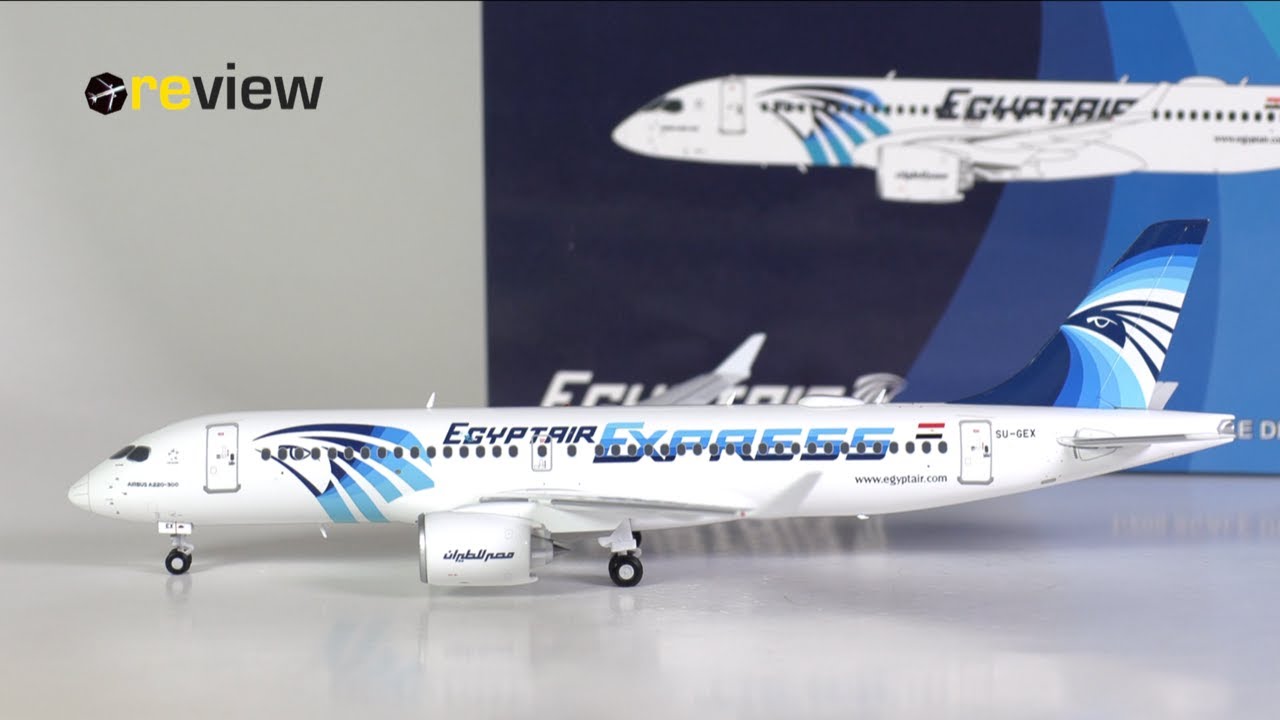 EgyptAir Express Airbus A220-300 | Review #400 - YouTube