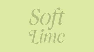 Soft Lime Aura (1h/4K) 🔇 screenshot 1