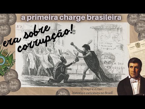 História da primeira charge brasileira: A Campainha e o Cujo