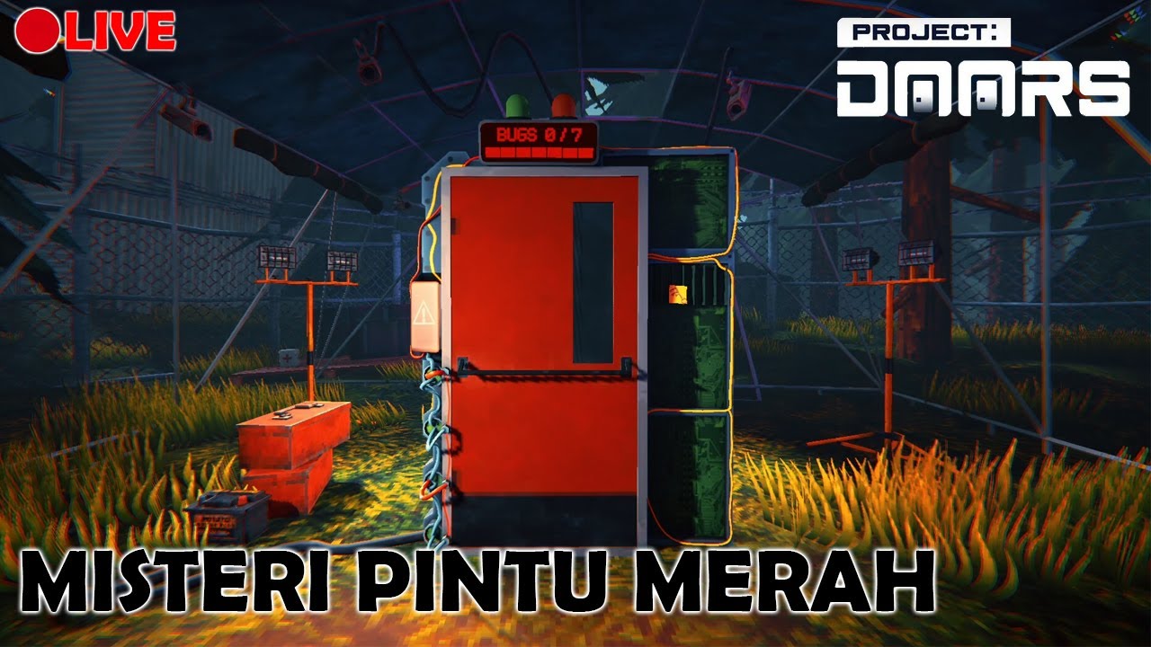 🔴LIVE | MEMECAHKAN MISTERI PINTU MERAH! | Project : Doors