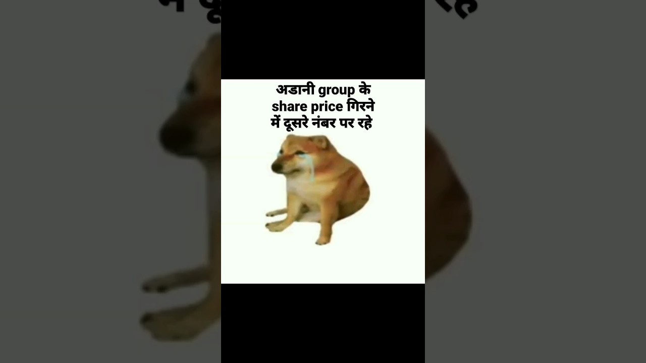 Adani Share Price Falling Sad Status Funny Videos YouTube Adani Share Price Falling Sad Status Funny Videos YouTube