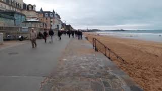 23 décembre 2018 Saint Malo la digue du sillon