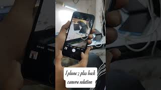 "iPhone 7 Plus camera blur? 1 minute fix!" 💯 #techreels #iphonerepair #beforeafter #phonerepair
