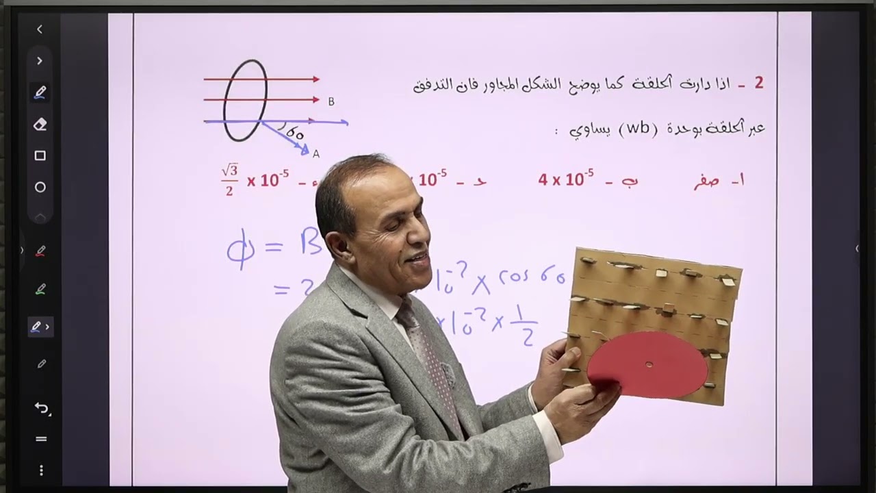 الوحدة الخامسة الحث الكهرومغناطيسي 2