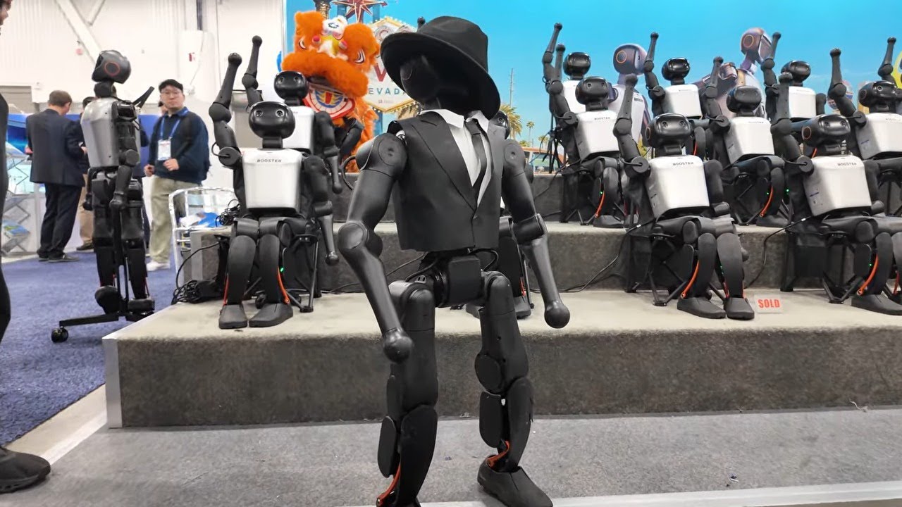 Комплект для разработки человекоподобных роботов Booster Robotics: балансировочный модуль T1/K1 R...