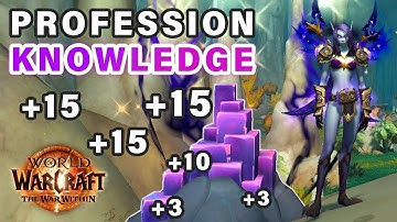 How to get Profession Knowledge ► WOW: The War Within
