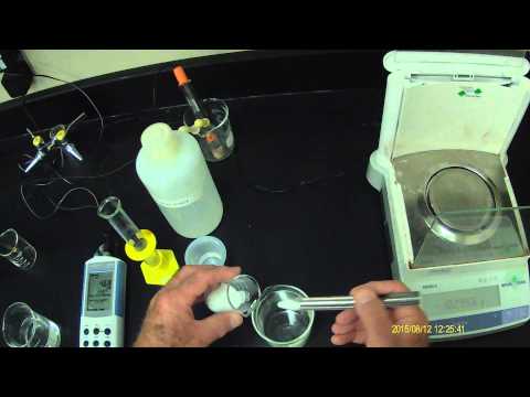 Preparing Sodium Citrate Buffer Solution