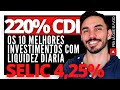 SELIC 4,25%: OS MELHORES INVESTIMENTOS PARA 2021 DA RENDA FIXA!  CDB, LCI, PICPAY QUAL O MELHOR?