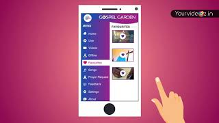 Mobile Application Promo - Gospel Garden screenshot 3