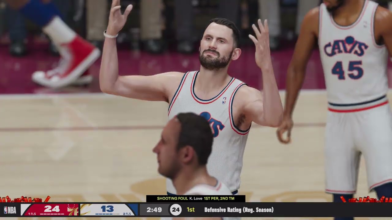【2K26 NBA】All Time Philadelphia 76ers vs All Time Cleveland Cavaliers