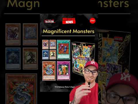 Le prix du nouveau set magnificient monster pour l'arrivée des grand master en TCG